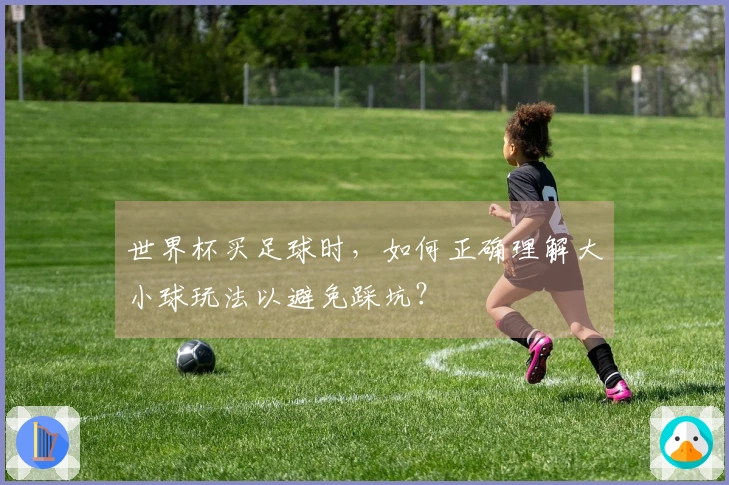 世界杯买足球时，如何正确理解大小球玩法以避免踩坑？